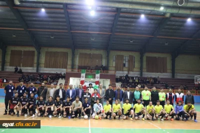 شب اول پنجمین دوره لیگ فوتسال دانشجومعلمان مرکز شهید دکتر آیت نجف آباد: