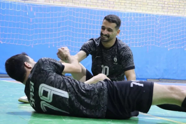 دیدار دو تیم فوتسال مرکز شهید دکتر آیت نجف آباد و پردیس شهید باهنر اصفهان 6