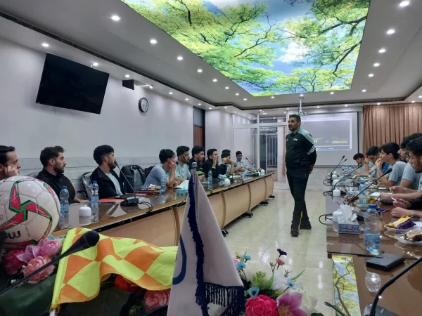 گزارش افتتاحیه و برگزاری کلاس۲ دوره داوری درجه ۳ فوتبال در مرکز شهید دکتر آیت نجف آباد 2