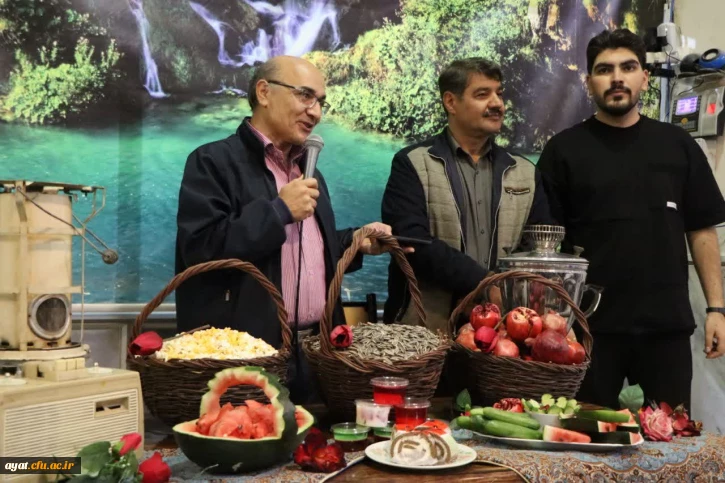 برنامه شب نشینی شب یلدا با همت و برنامه ریزی شورای صنفی