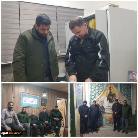 به گزارش روابط عمومی دانشگاه فرهنگیان- مرکز شهید آیت نجف آباد 
 بازدید سرزده از مرکز تربیت معلم شهید آیت نجف آباد
