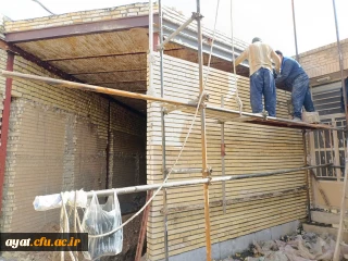 تکمیل دیوارهای پروژه نانوایی 

مرحله دیوارچینی و تکمیل ساختار دیوارهای پروژه نانوایی دانشکده علوم انسانی شهید دکتر آیت نجف آباد 