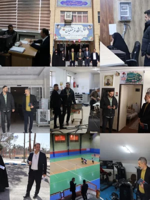 بازدید هیأت نظارت و ارزیابی وزارت علوم از دانشکده علوم انسانی شهید دکتر آیت نجف آباد 3