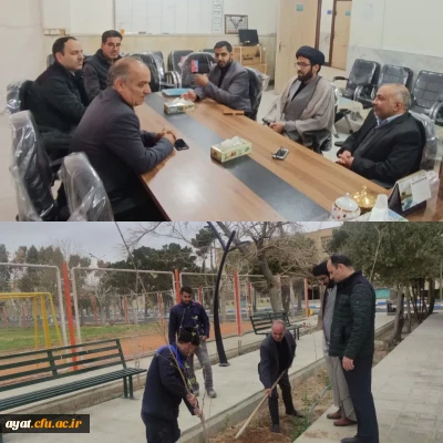 کاشت درخت به یاد شهدای اخیر با حضور ریاست و مشاور دانشگاه فرهنگیان اصفهان

کاشت درخت به یاد شهدای اخیر با حضور ریاست و مشاور دانشگاه فرهنگیان اصفهان